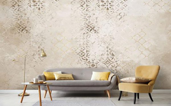 کاغذ دیواری طرح لاکچری پتینه