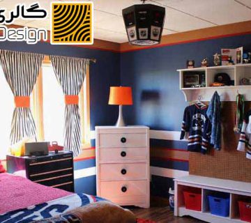 دکوراسیون اتاق خواب پسرانه