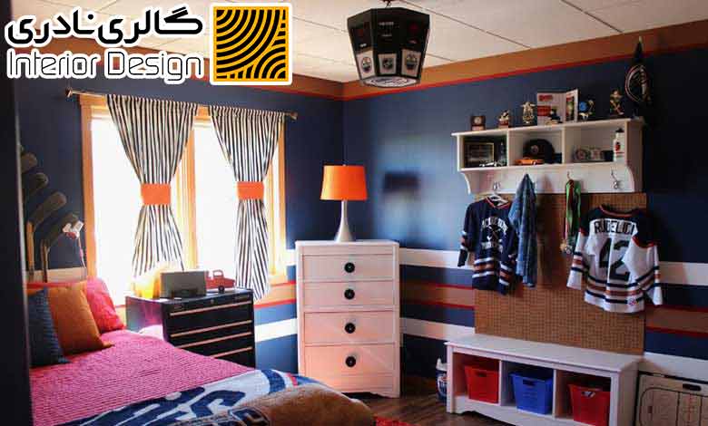 دکوراسیون اتاق خواب پسرانه